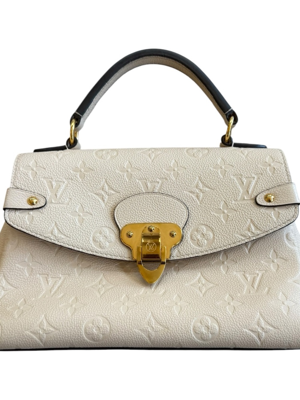 Louis Vuitton Georges BB Cream Monogram Top Handle Bag